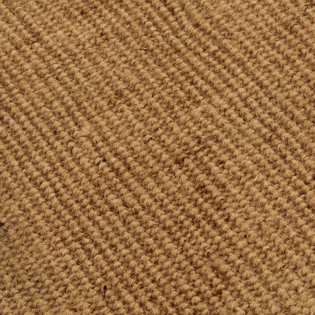 vidaXL Vloerkleed met kwastjes 80x160 cm jute