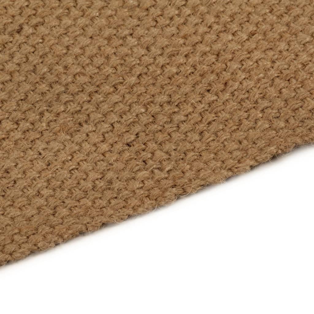 vidaXL Vloerkleed rechthoekig 80x160 cm jute