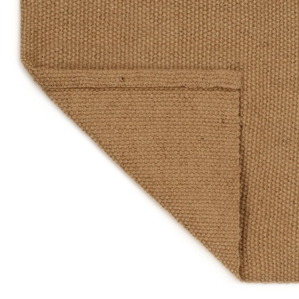 vidaXL Vloerkleed rechthoekig 80x160 cm jute