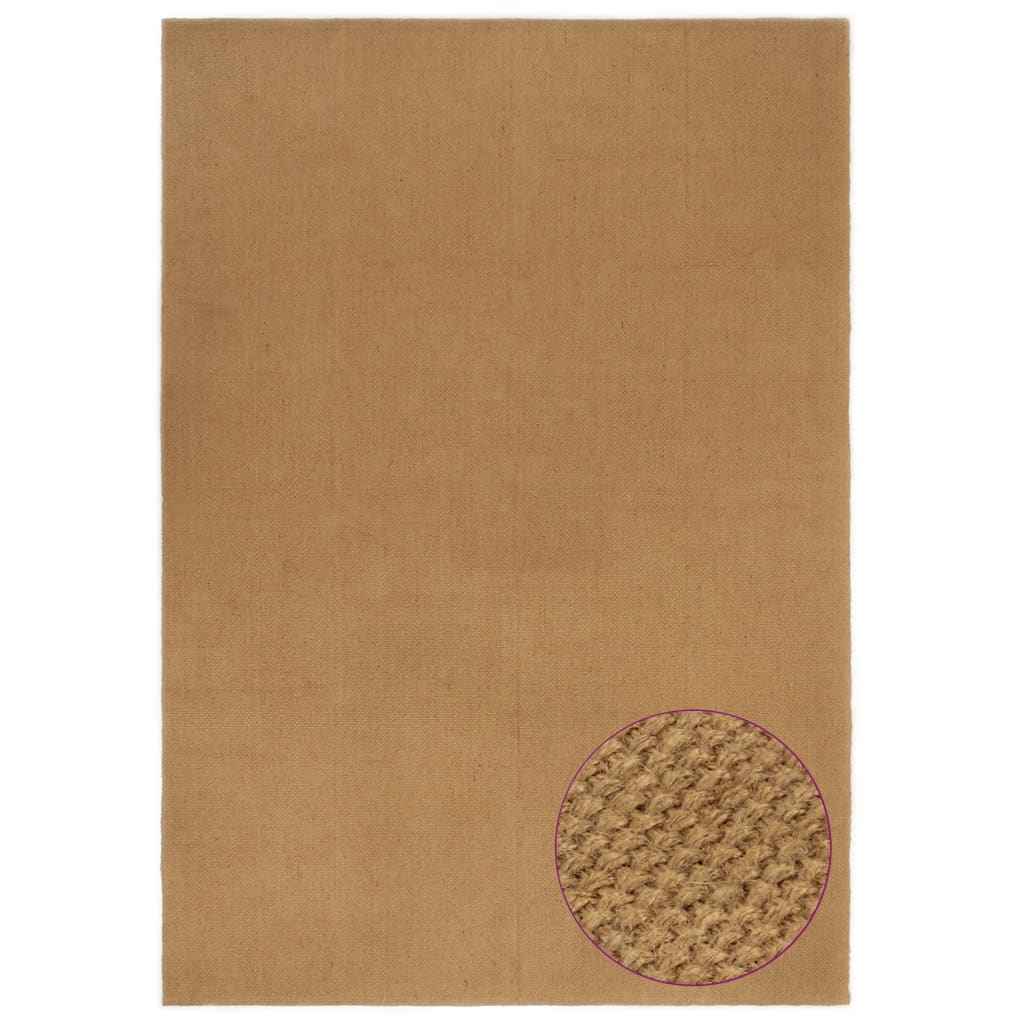 vidaXL Vloerkleed rechthoekig 80x160 cm jute