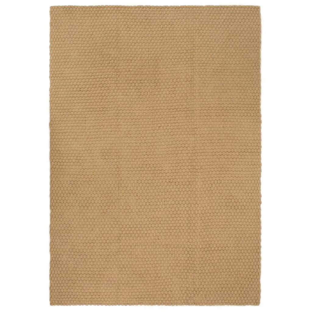 vidaXL Vloerkleed rechthoekig 160x230 cm jute naturel - Aashly