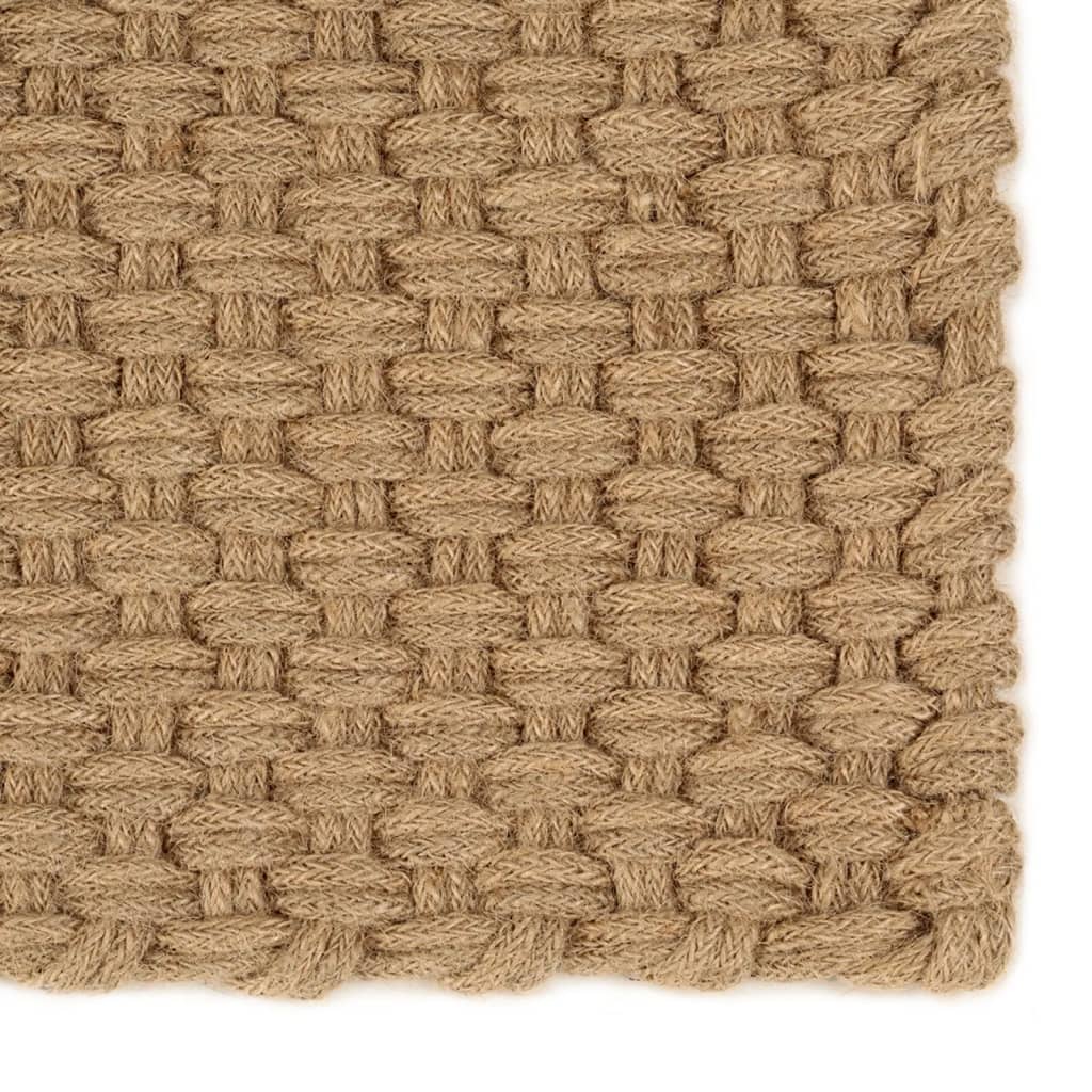 vidaXL Vloerkleed rechthoekig 160x230 cm jute naturel - Aashly