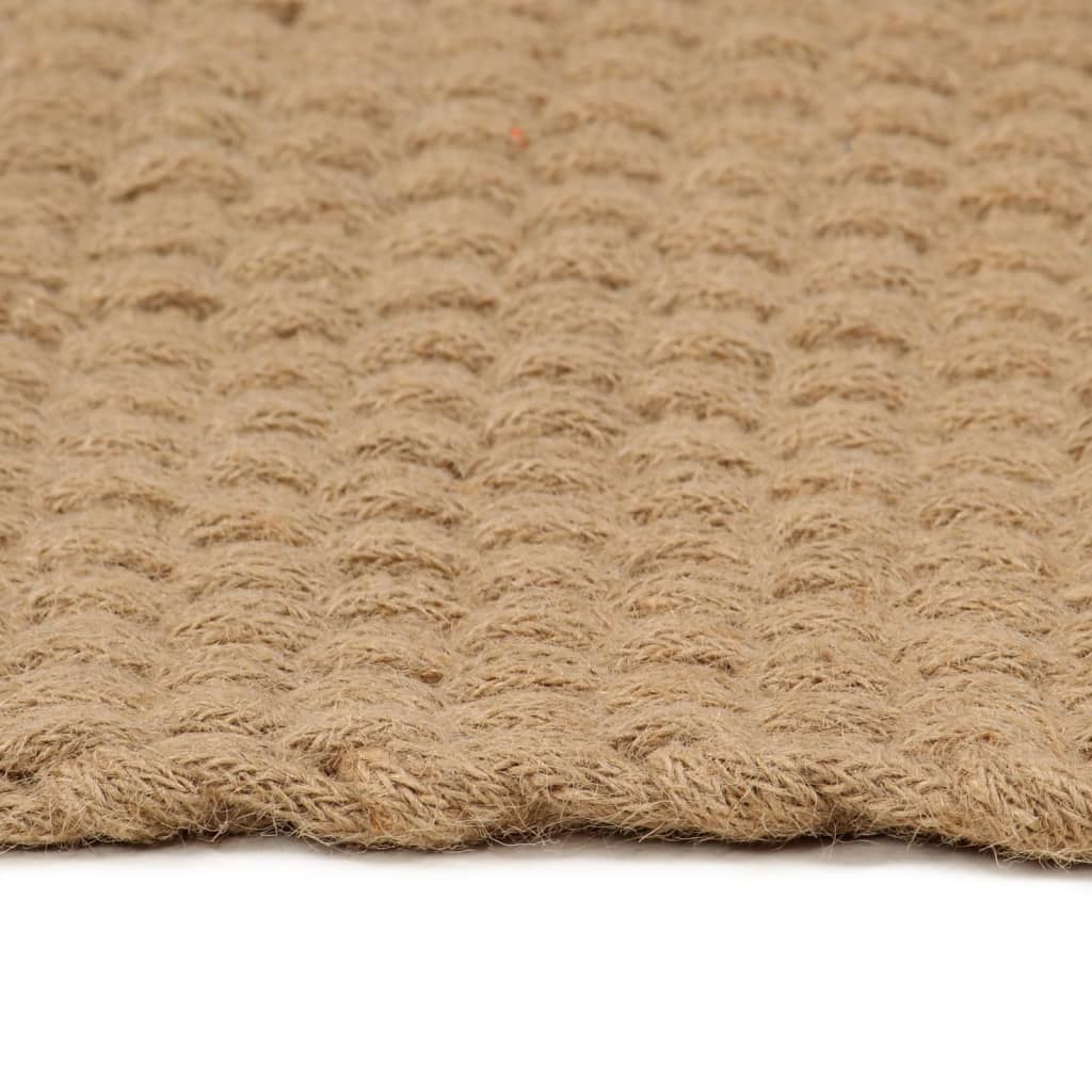 vidaXL Vloerkleed rechthoekig 160x230 cm jute naturel - Aashly