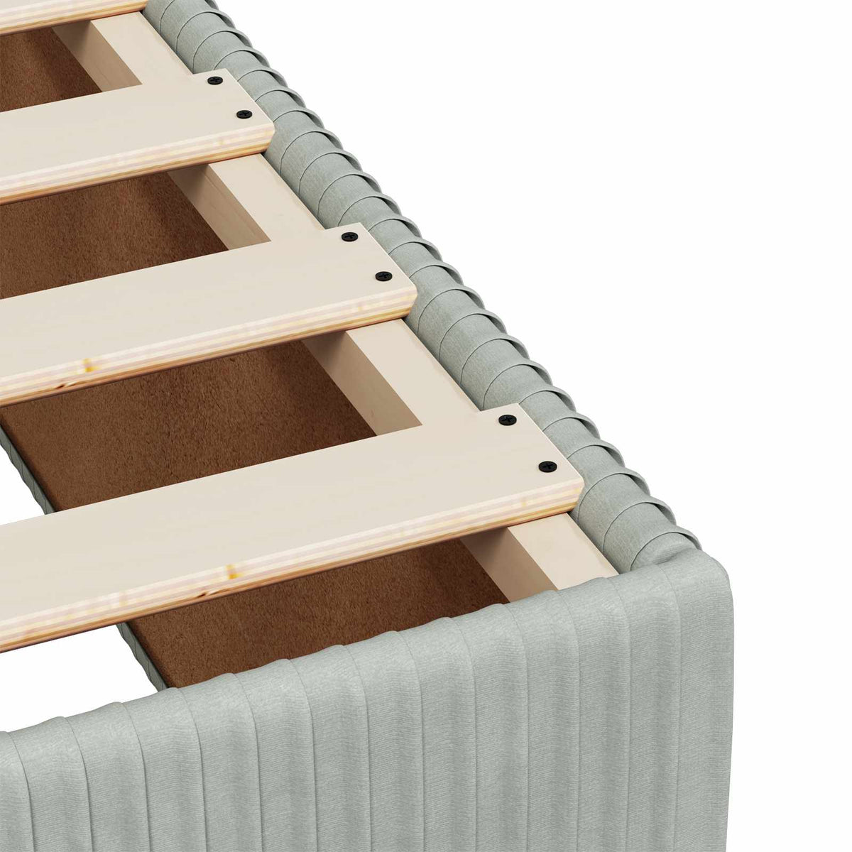 vidaXL Boxspring met matras fluweel zwart 80x200 cm