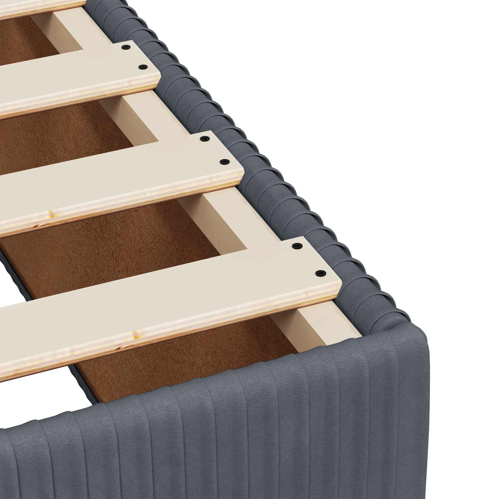 vidaXL Boxspringbed met matras Lichtgrijs 90 x 190 cm Fluweel