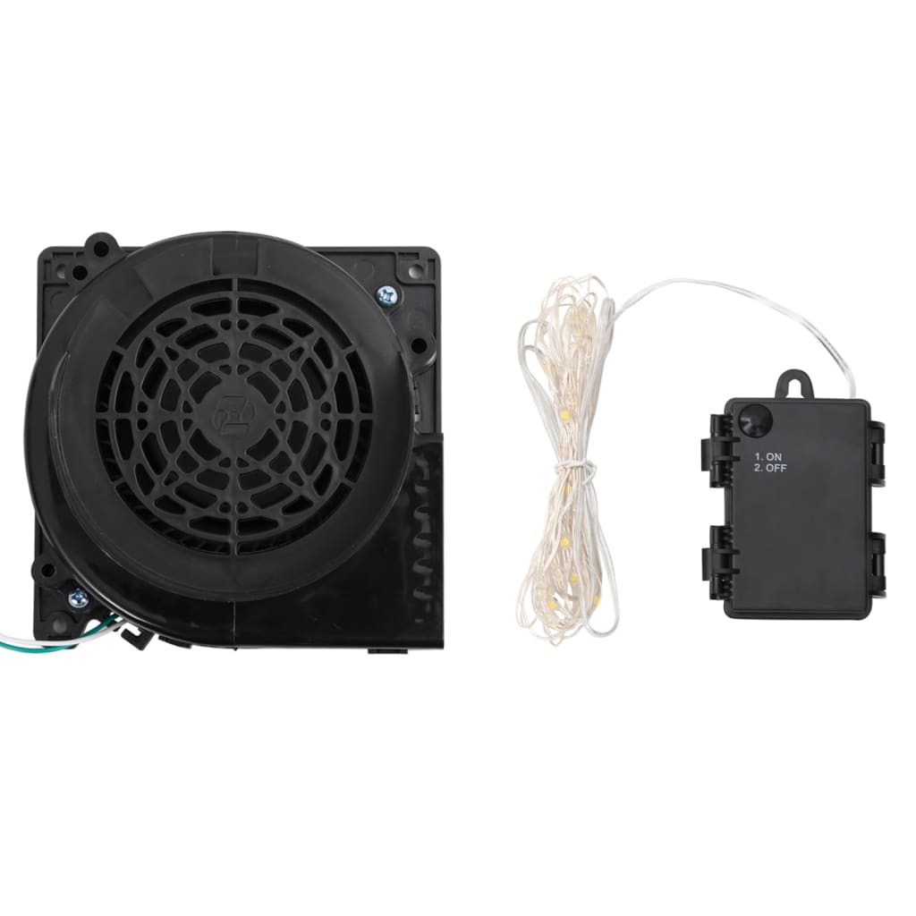 vidaXL Opblaasbare sneeuwman met LED’s 300 cm