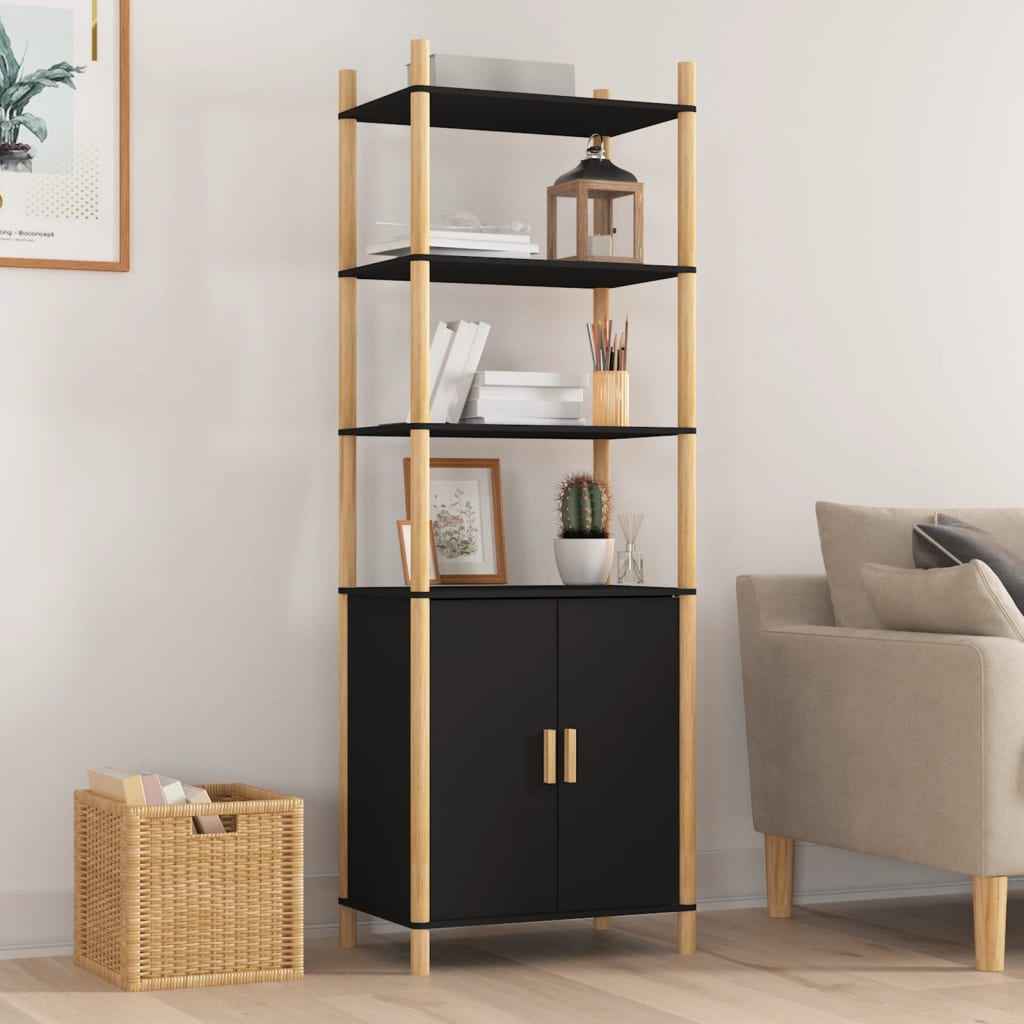vidaXL Hoge kast 60x40x173 cm bewerkt hout wit