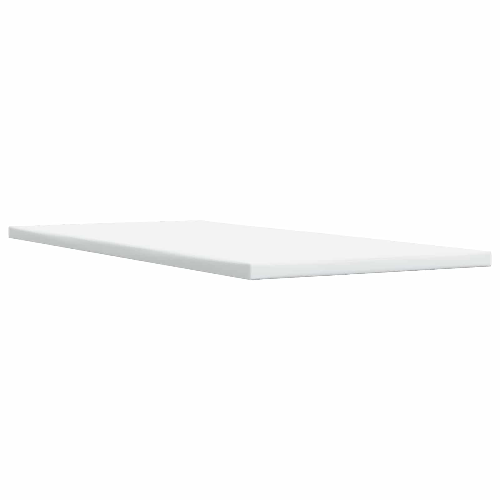 vidaXL Ottoman bed met matrassen en LED's 100x200cm fluweel zwart