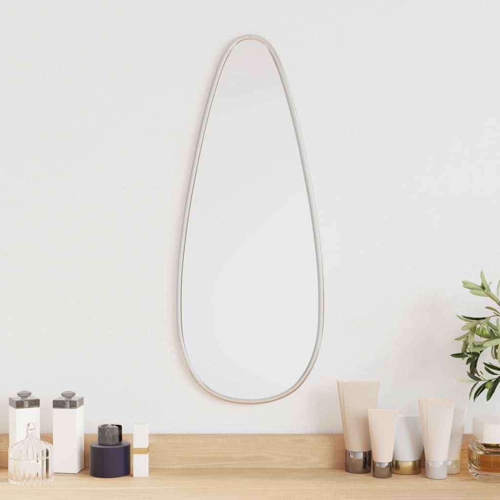 vidaXL Wandspiegel 40x15 cm zilverkleurig