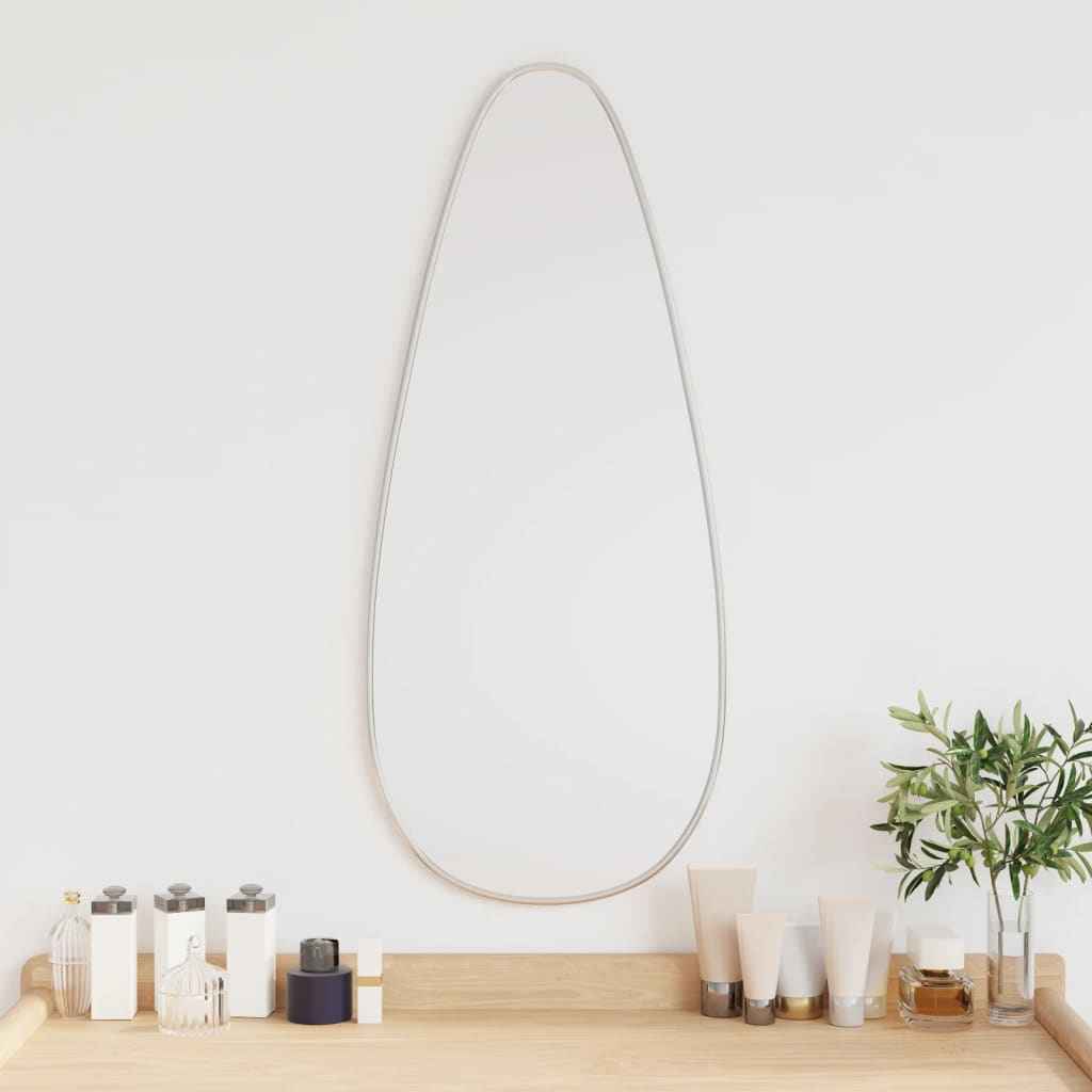 vidaXL Wandspiegel 40x15 cm zilverkleurig