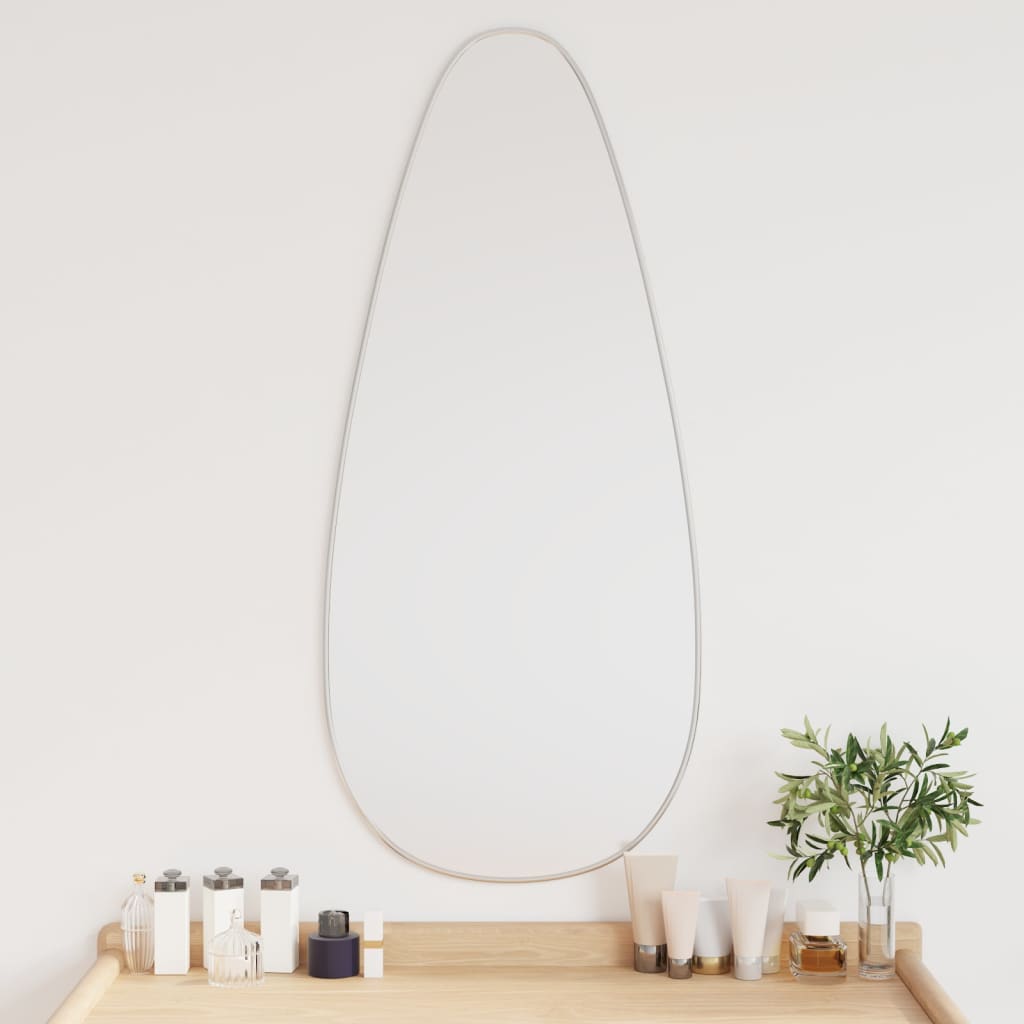 vidaXL Wandspiegel 40x15 cm zilverkleurig