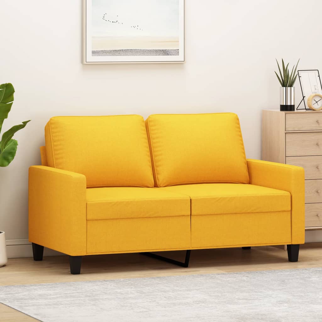 vidaXL Fauteuil 60 cm stof lichtgrijs
