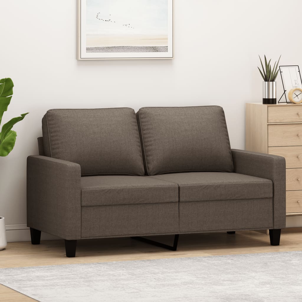 vidaXL Fauteuil 60 cm stof lichtgrijs