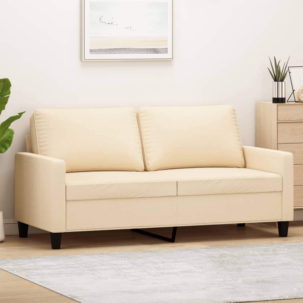 vidaXL Fauteuil 60 cm stof lichtgrijs