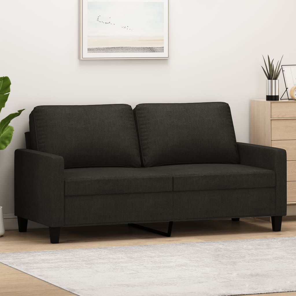 vidaXL Fauteuil 60 cm stof lichtgrijs