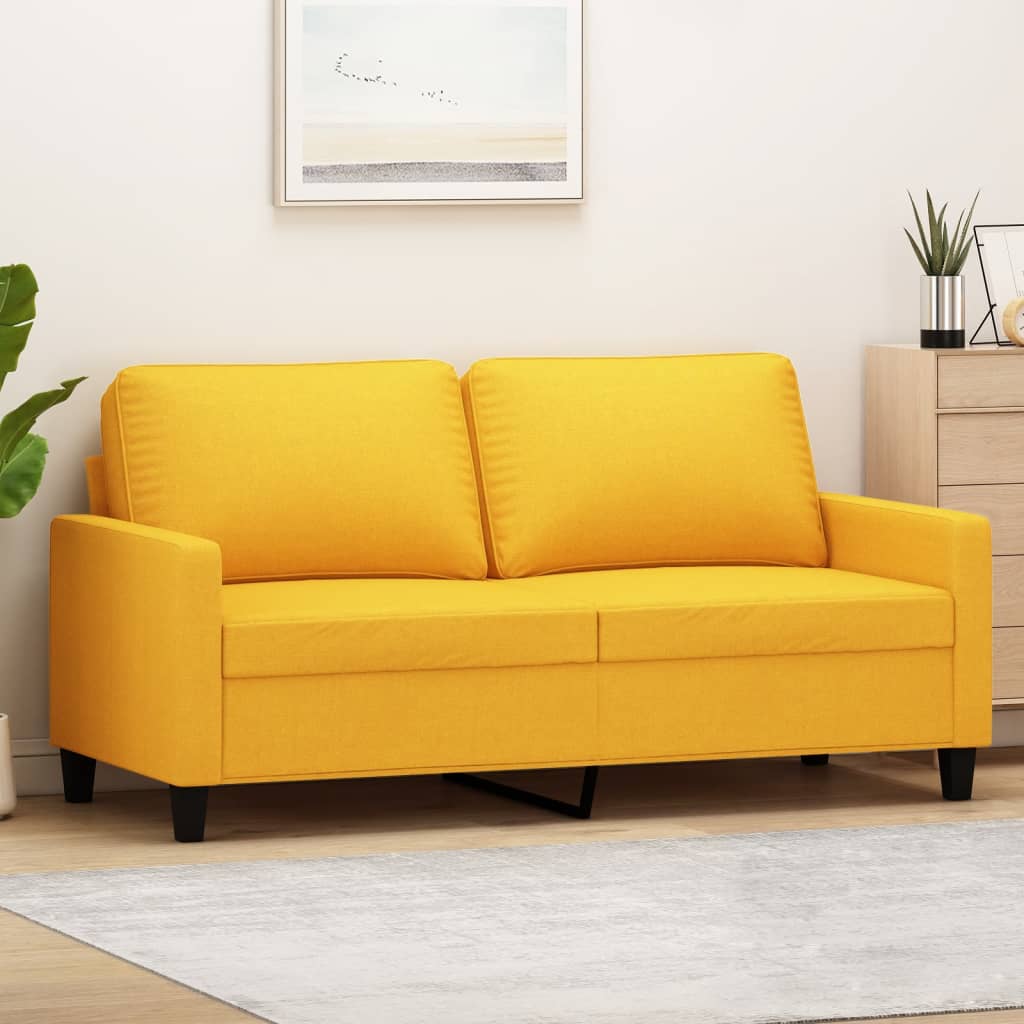 vidaXL Fauteuil 60 cm stof lichtgrijs