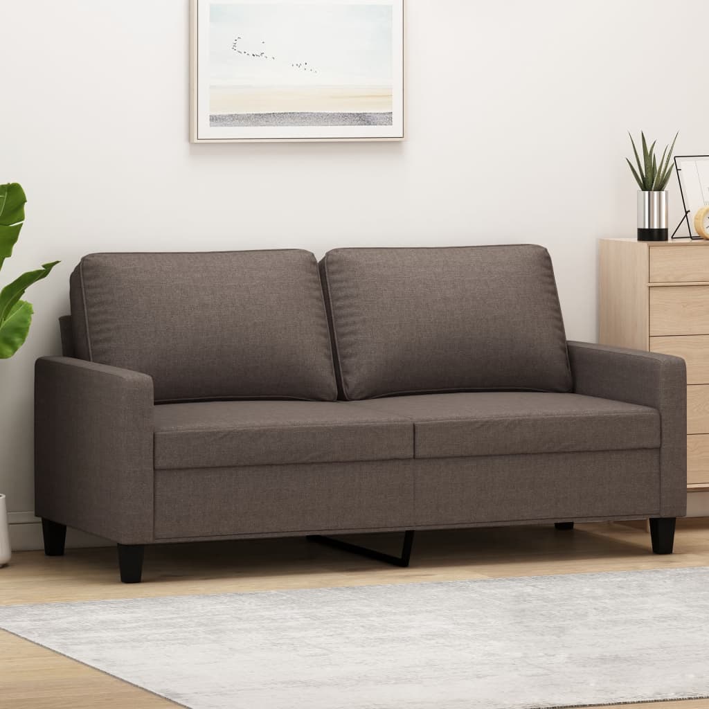 vidaXL Fauteuil 60 cm stof lichtgrijs