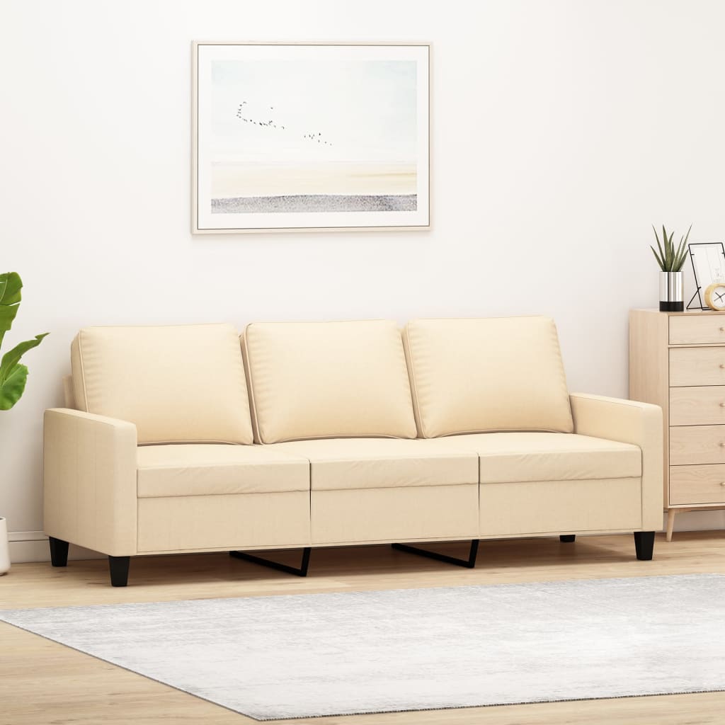 vidaXL Fauteuil 60 cm stof lichtgrijs