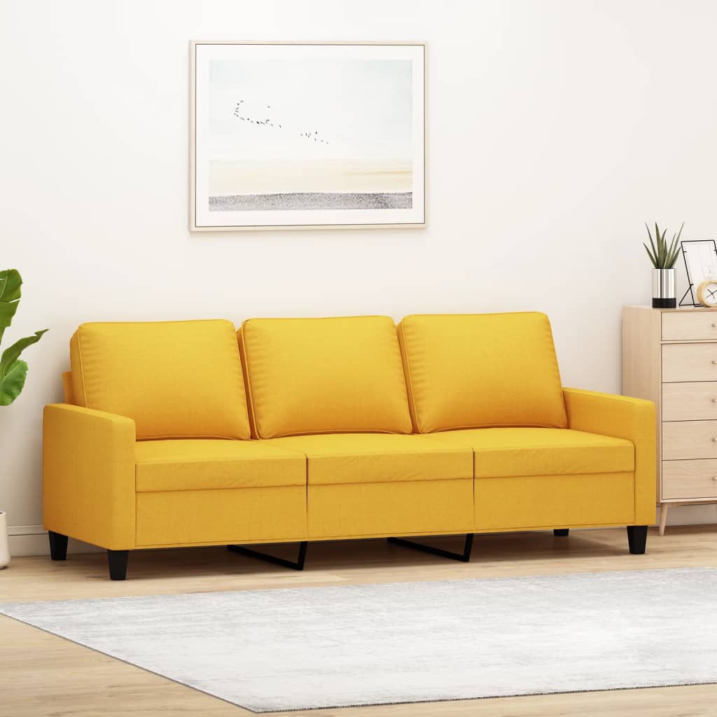 vidaXL Fauteuil 60 cm stof lichtgrijs