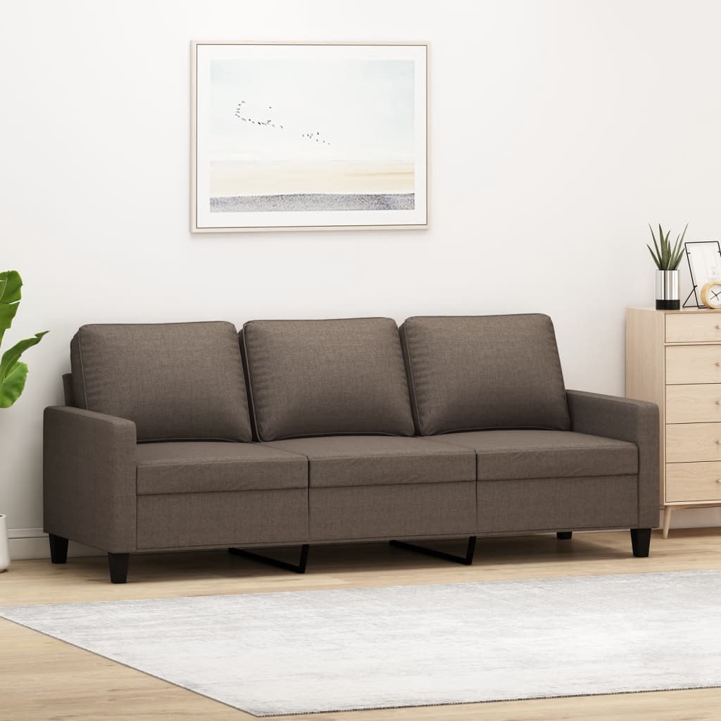 vidaXL Fauteuil 60 cm stof lichtgrijs
