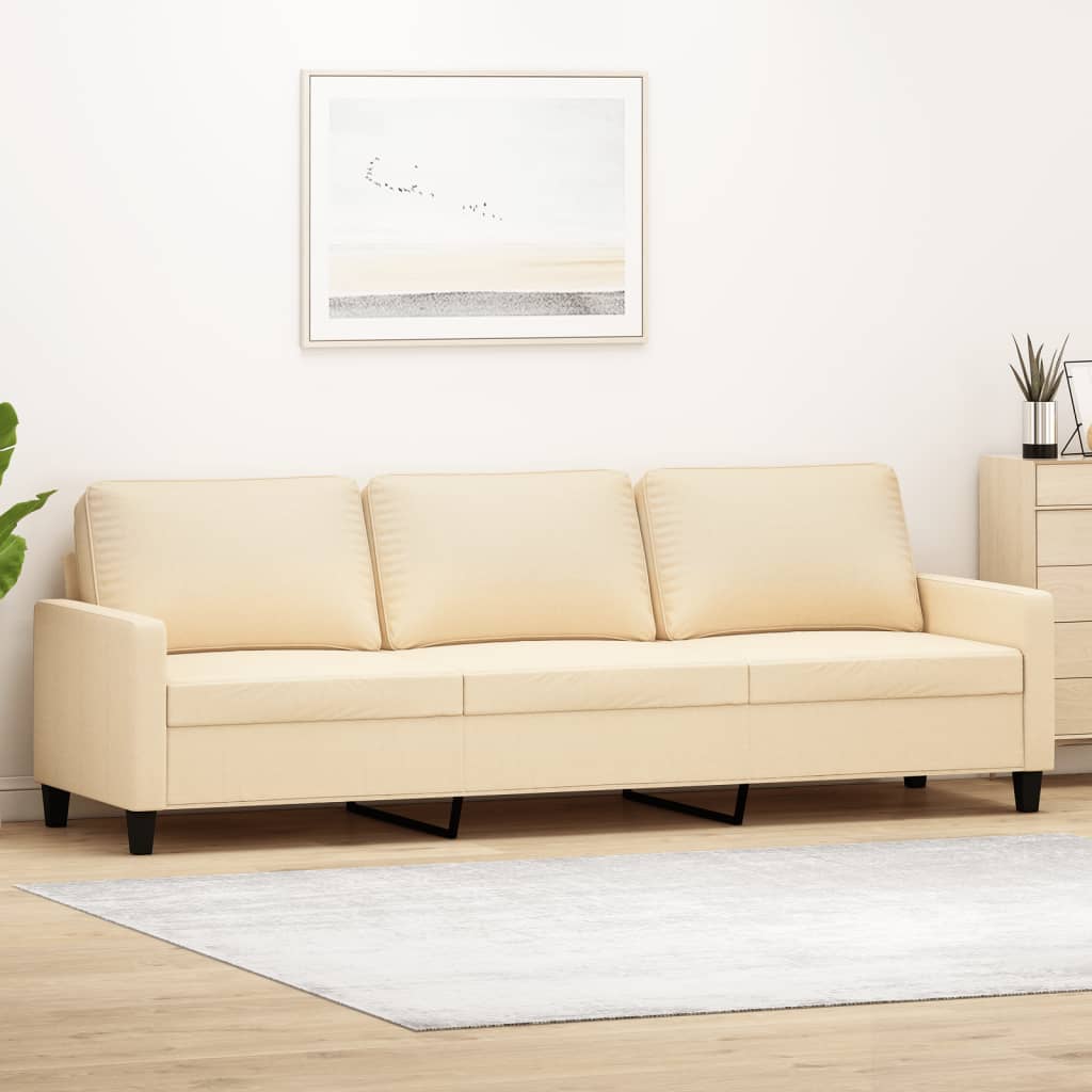 vidaXL Fauteuil 60 cm stof lichtgrijs
