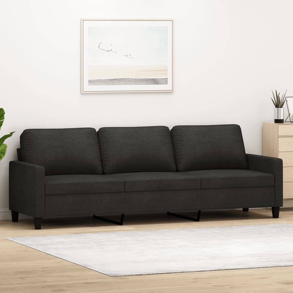 vidaXL Fauteuil 60 cm stof lichtgrijs
