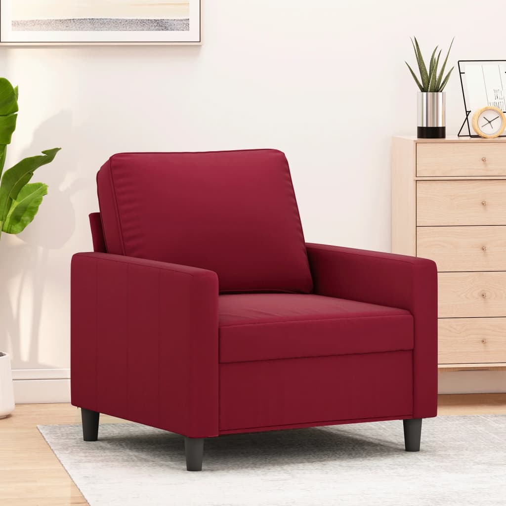 vidaXL Fauteuil 60 cm fluweel donkergrijs