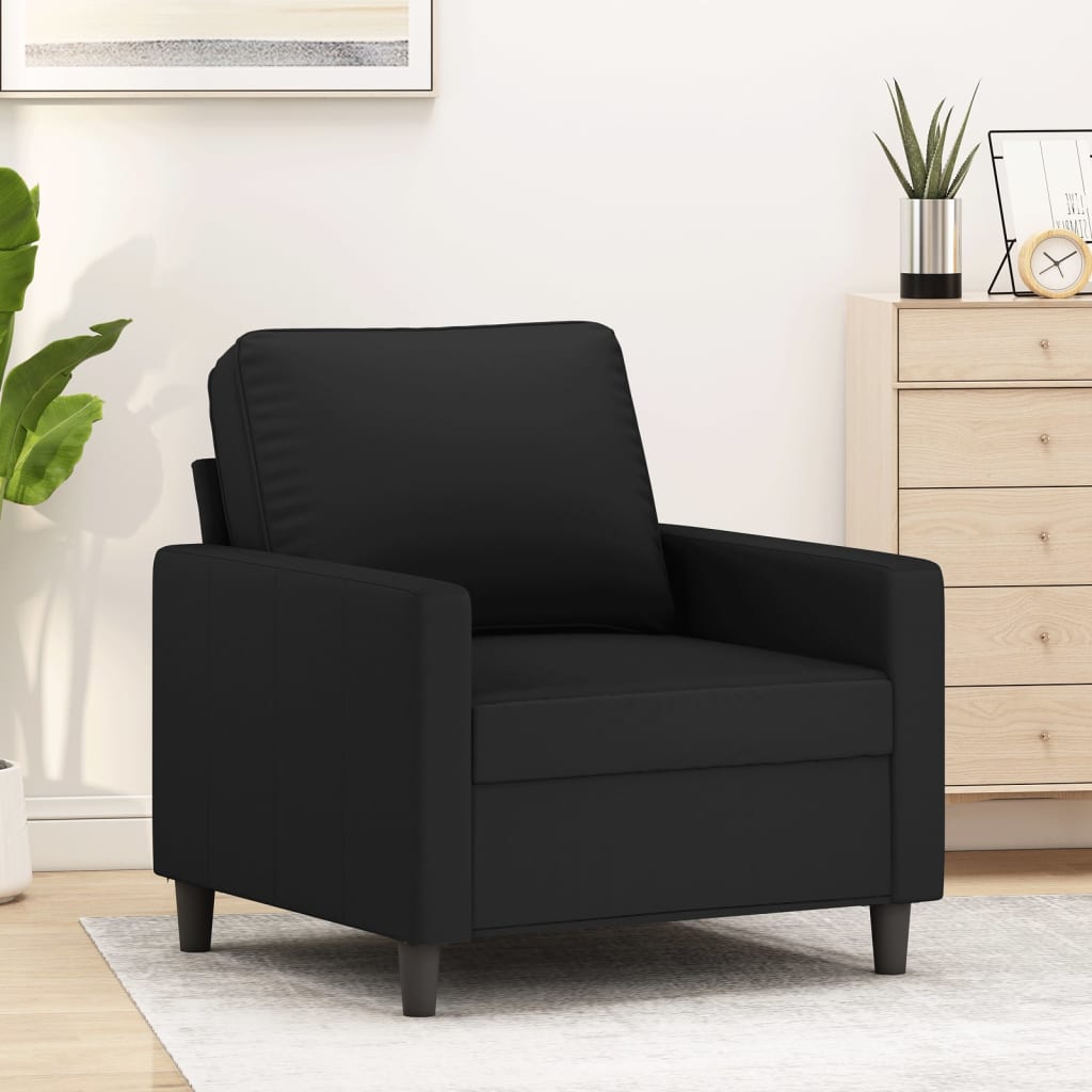 vidaXL Fauteuil 60 cm fluweel donkergrijs