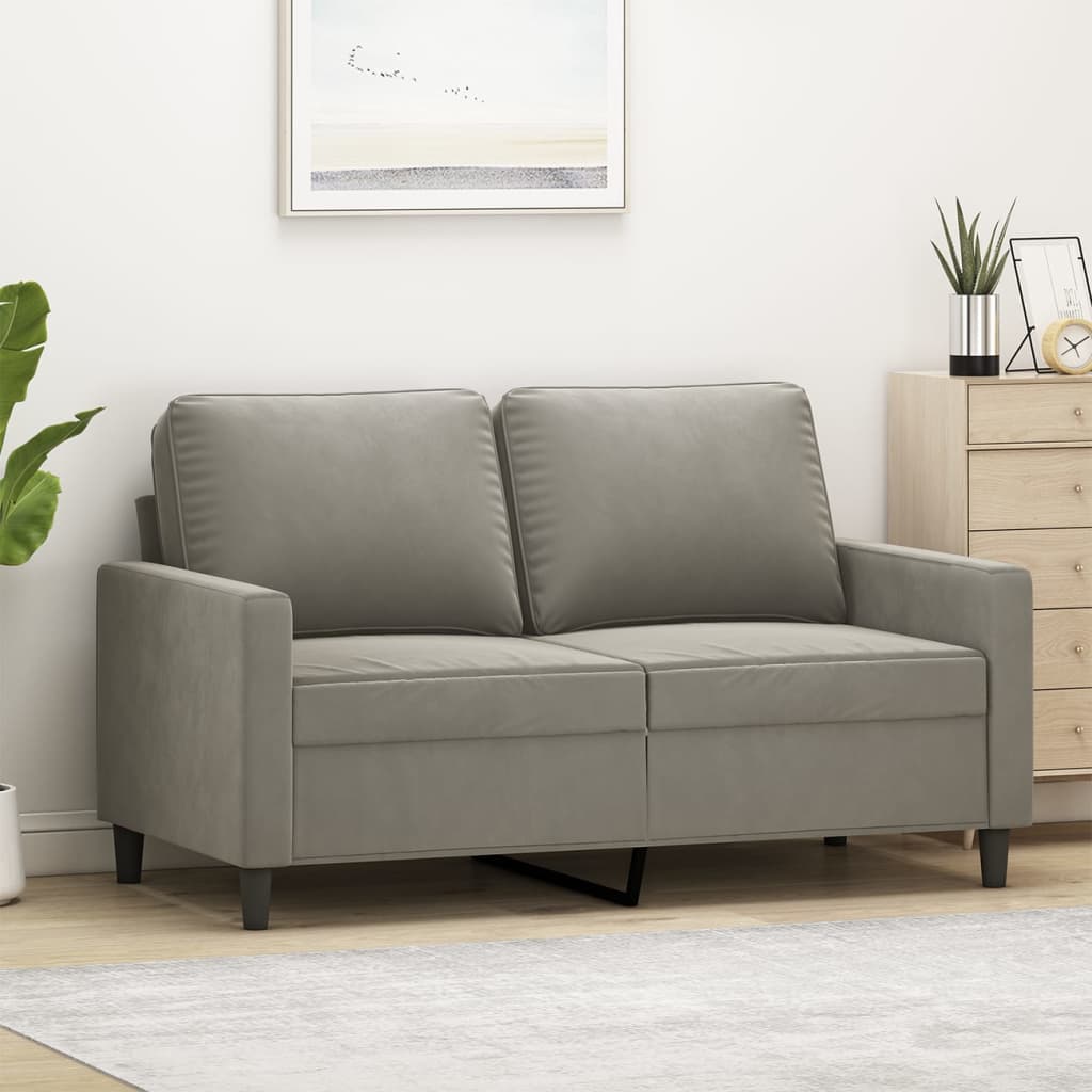 vidaXL Fauteuil 60 cm fluweel donkergrijs