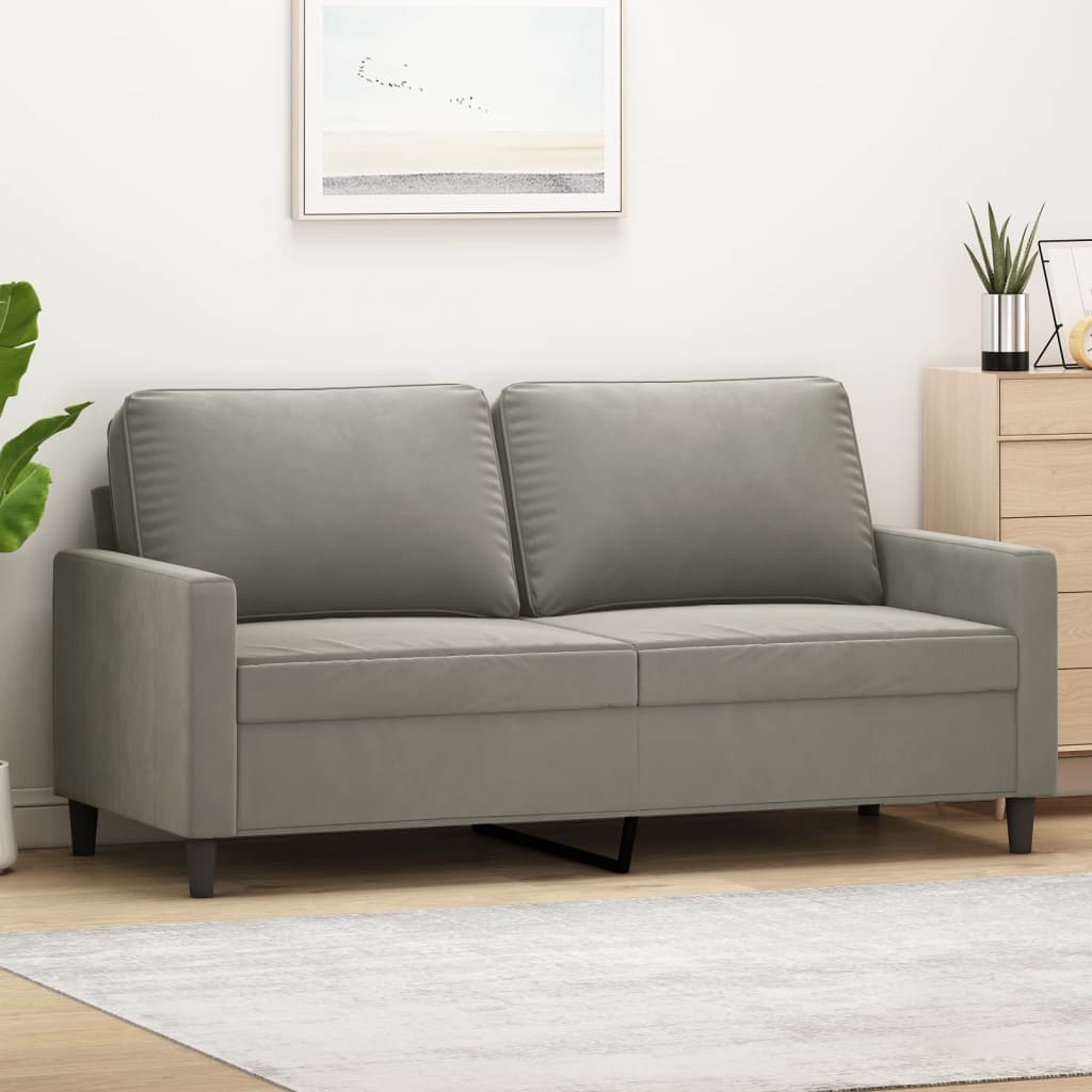 vidaXL Fauteuil 60 cm fluweel donkergrijs