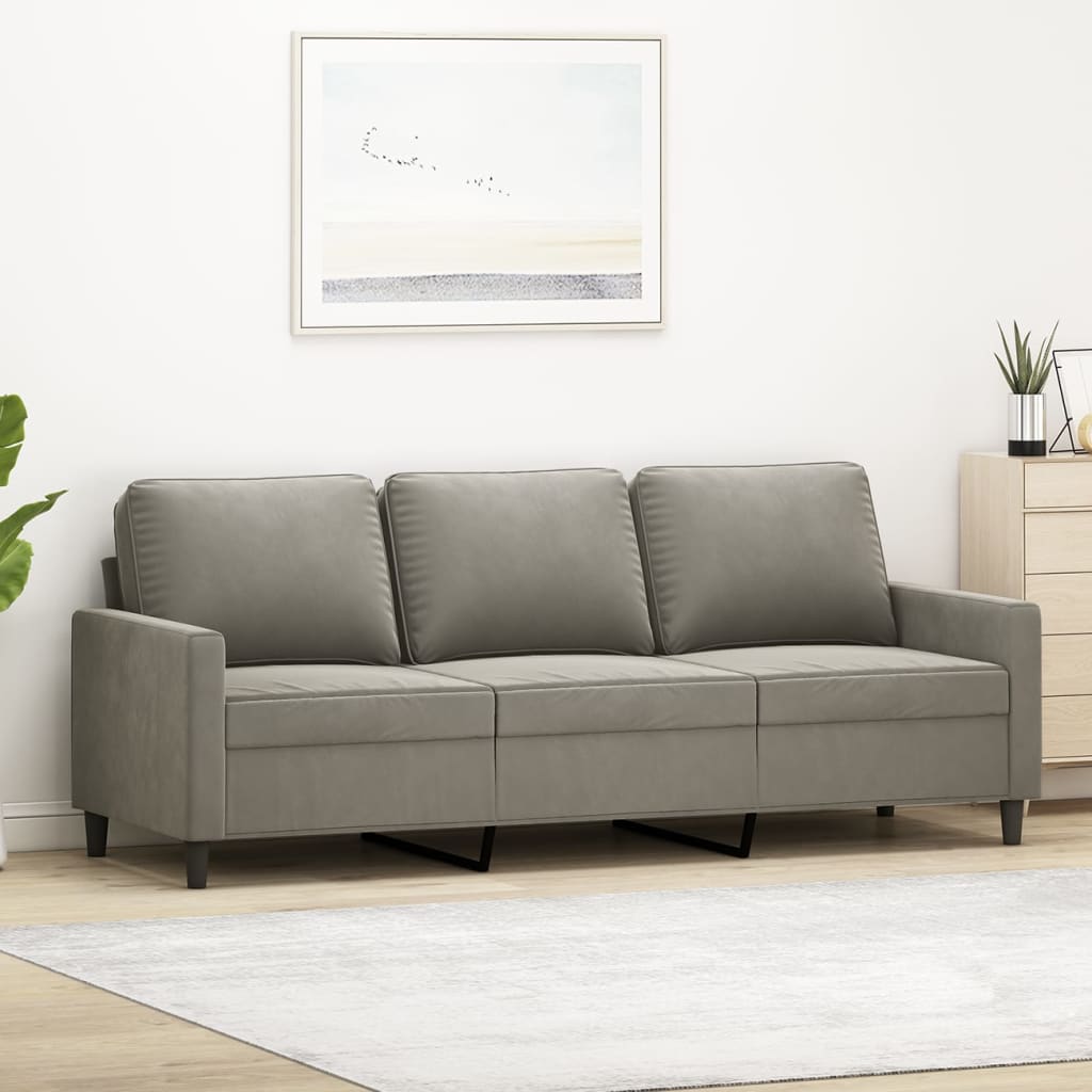 vidaXL Fauteuil 60 cm fluweel donkergrijs
