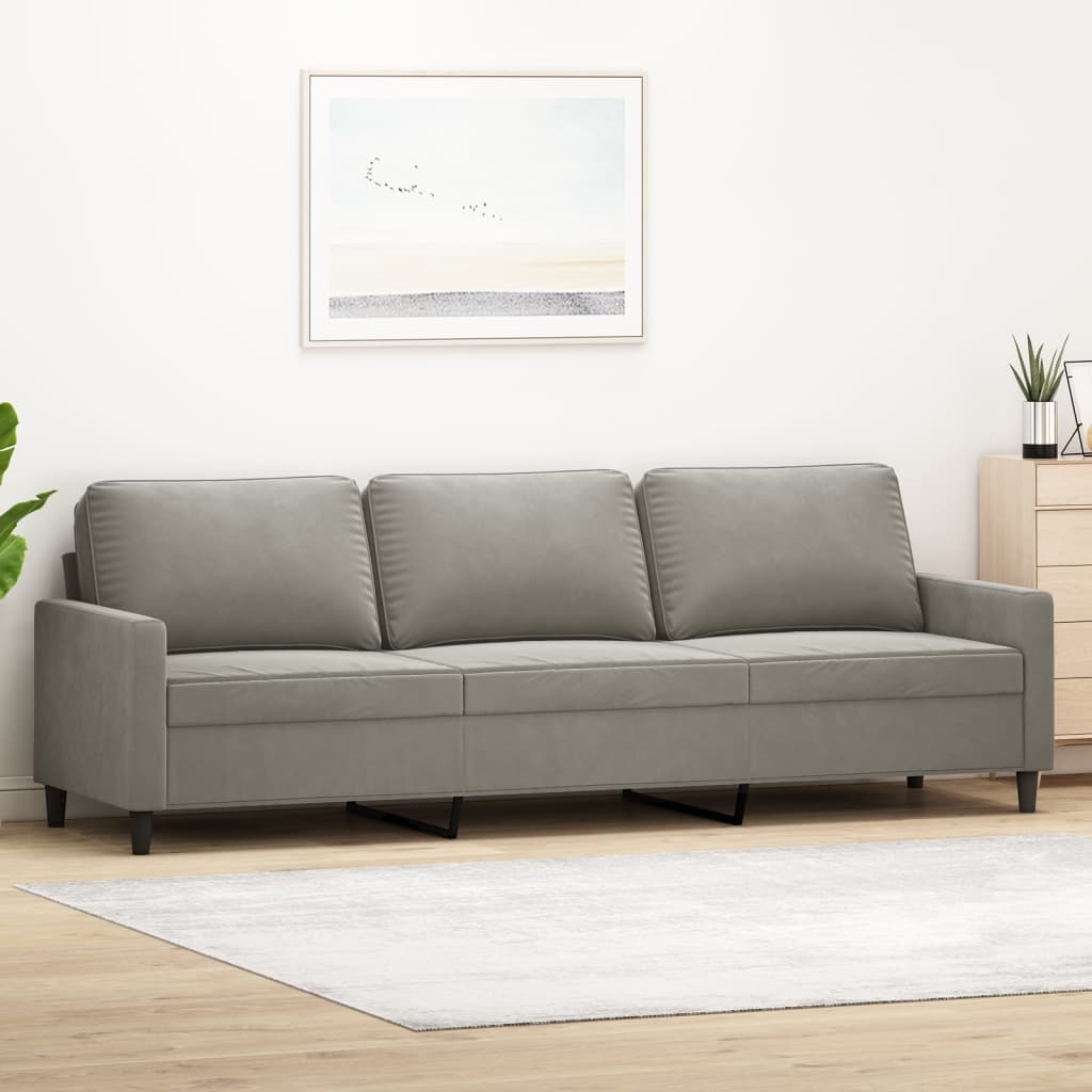 vidaXL Fauteuil 60 cm fluweel donkergrijs