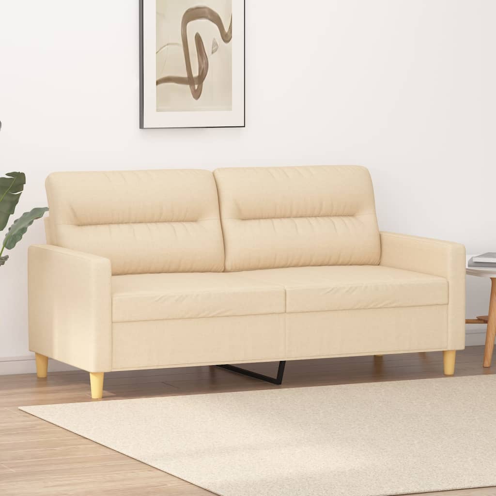 vidaXL Fauteuil 60 cm stof lichtgrijs