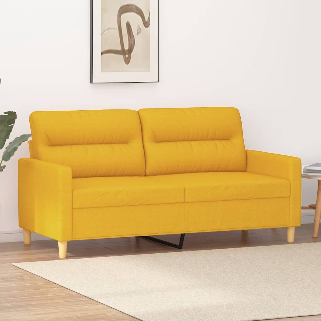 vidaXL Fauteuil 60 cm stof lichtgrijs