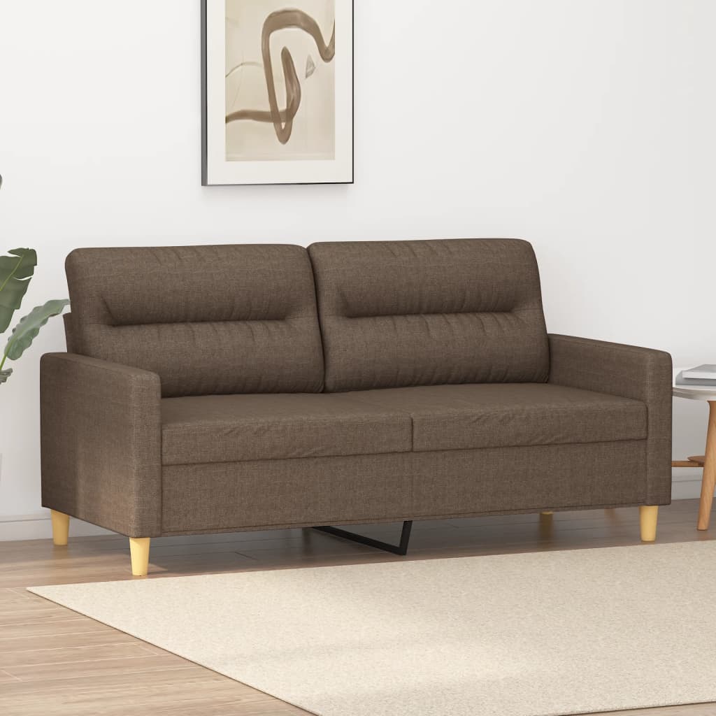 vidaXL Fauteuil 60 cm stof lichtgrijs