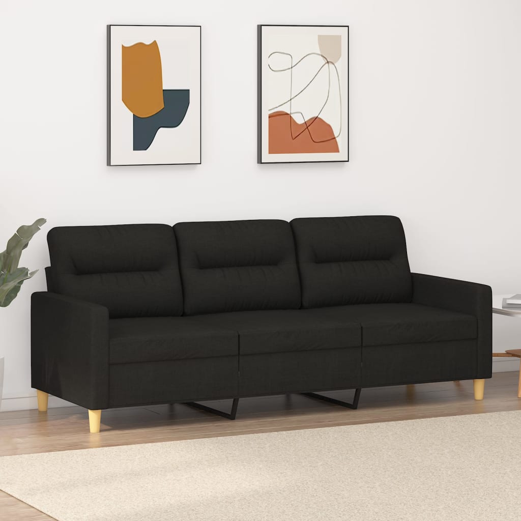 vidaXL Fauteuil 60 cm stof lichtgrijs