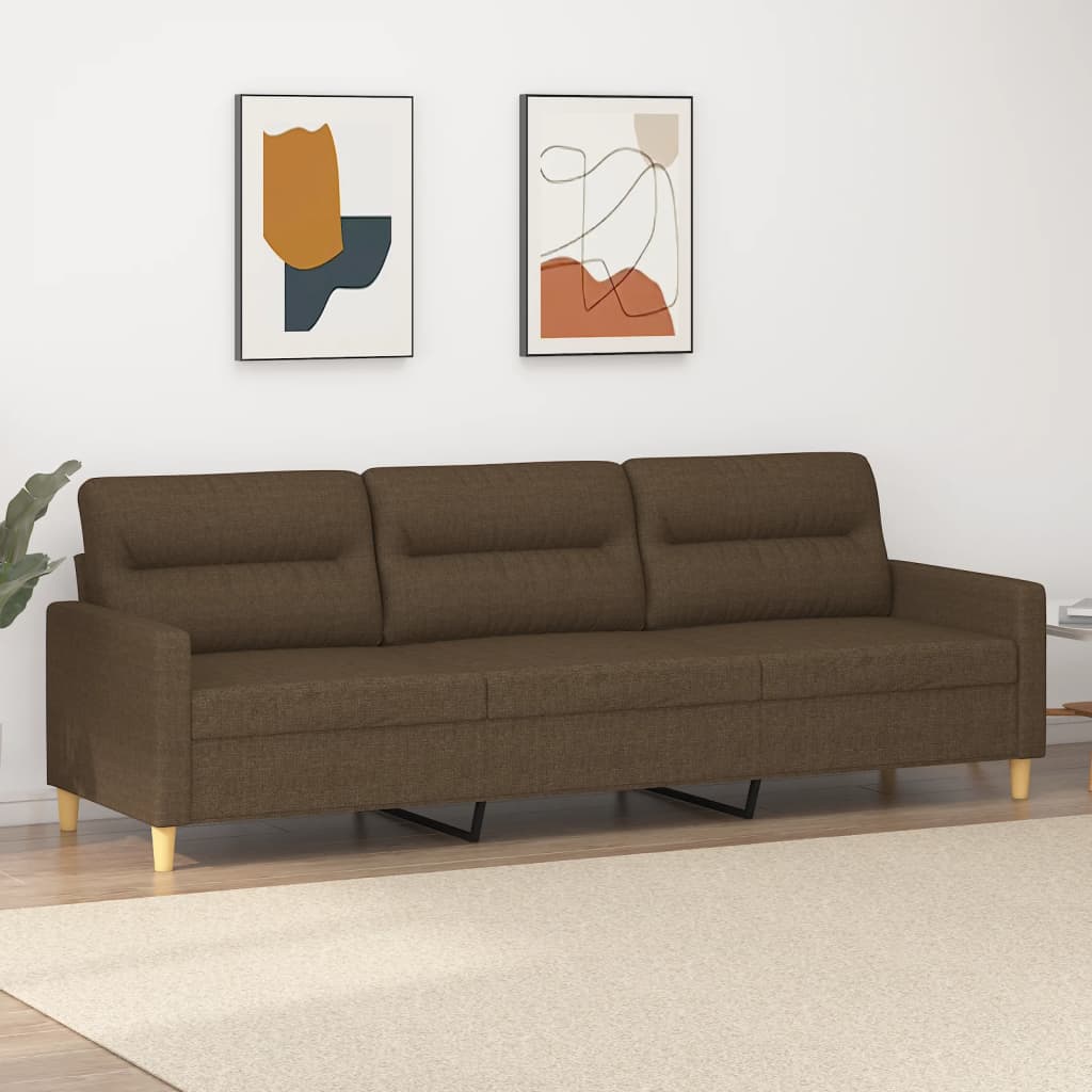 vidaXL Fauteuil 60 cm stof lichtgrijs