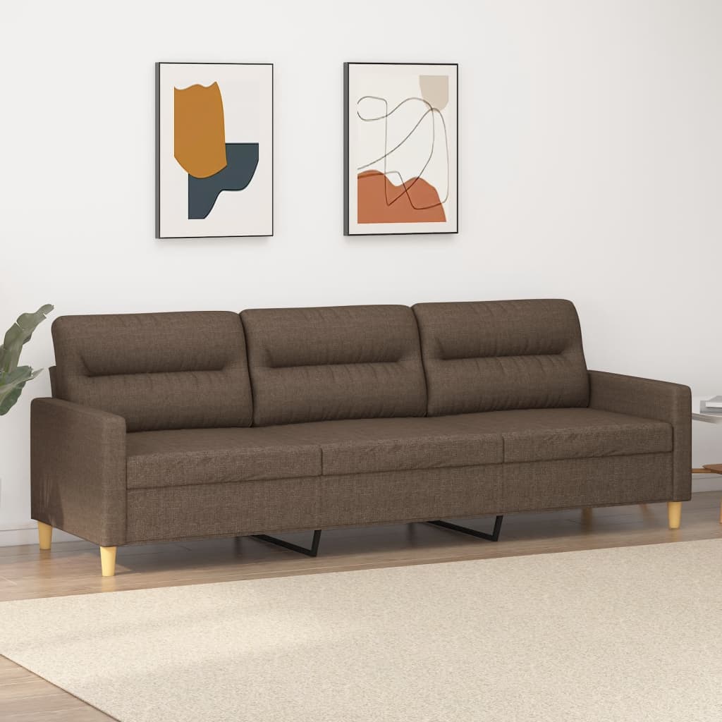vidaXL Fauteuil 60 cm stof lichtgrijs
