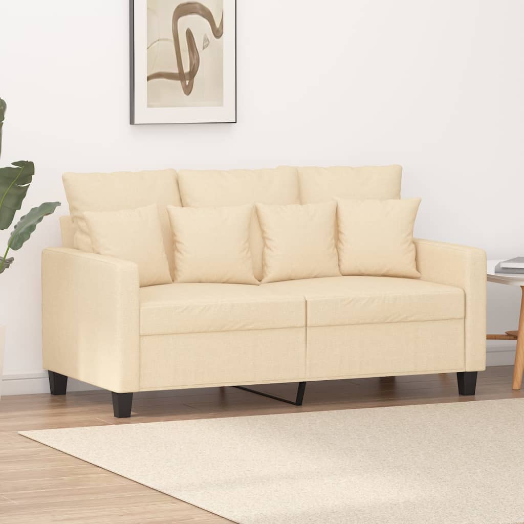vidaXL Fauteuil 60 cm stof donkergrijs