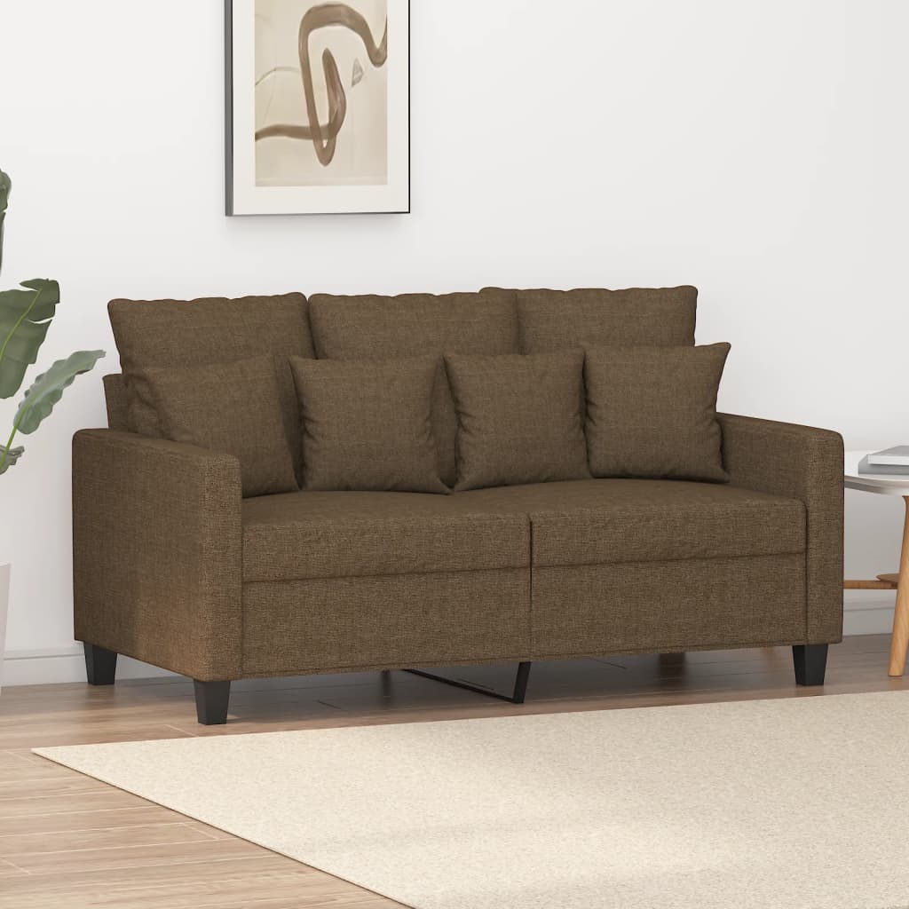 vidaXL Fauteuil 60 cm stof donkergrijs