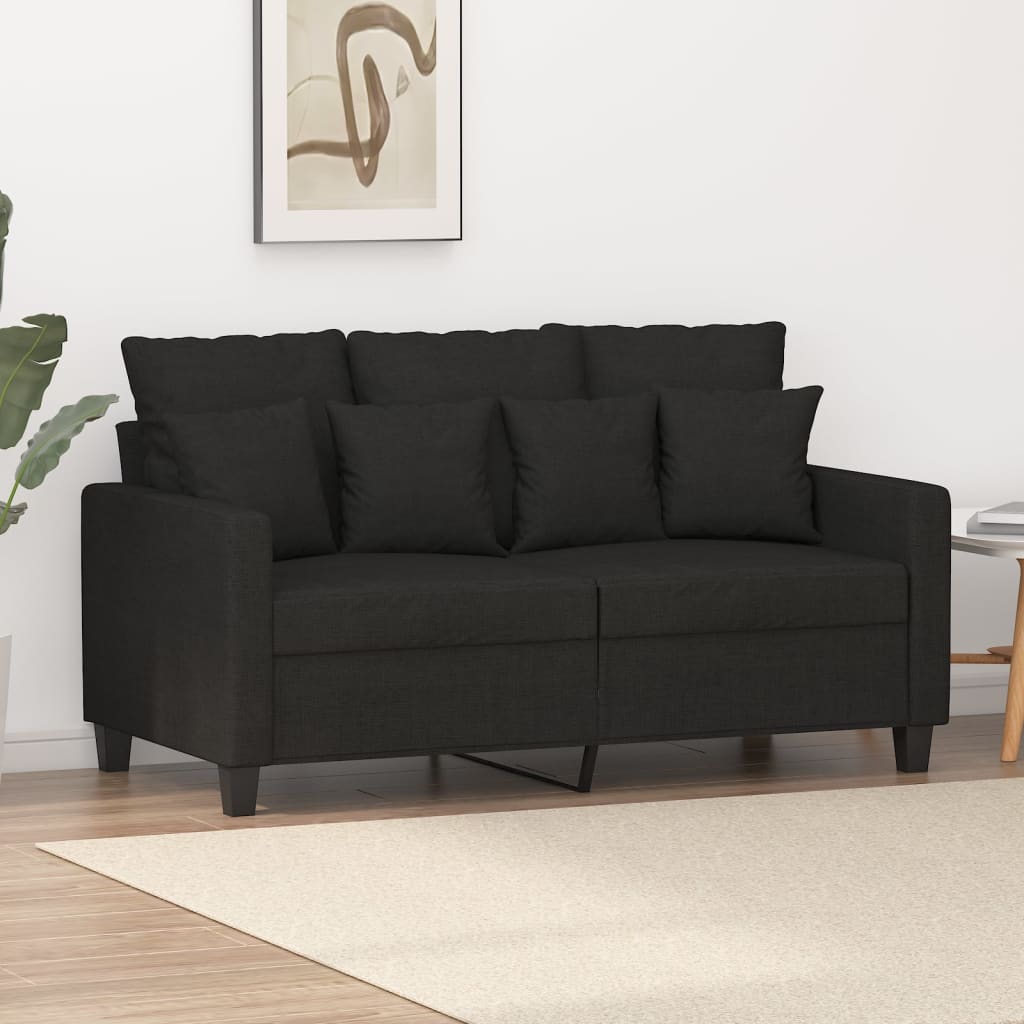vidaXL Fauteuil 60 cm stof donkergrijs