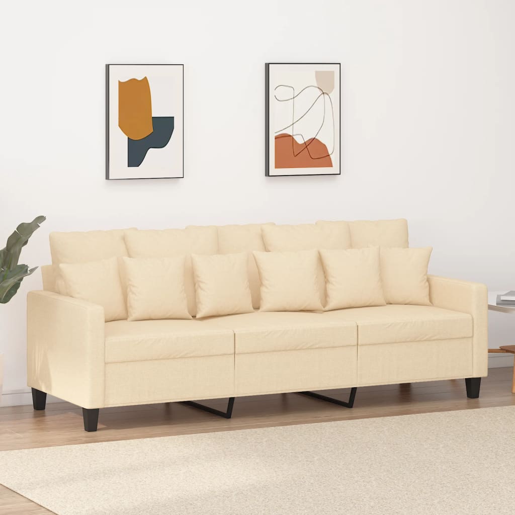 vidaXL Fauteuil 60 cm stof donkergrijs