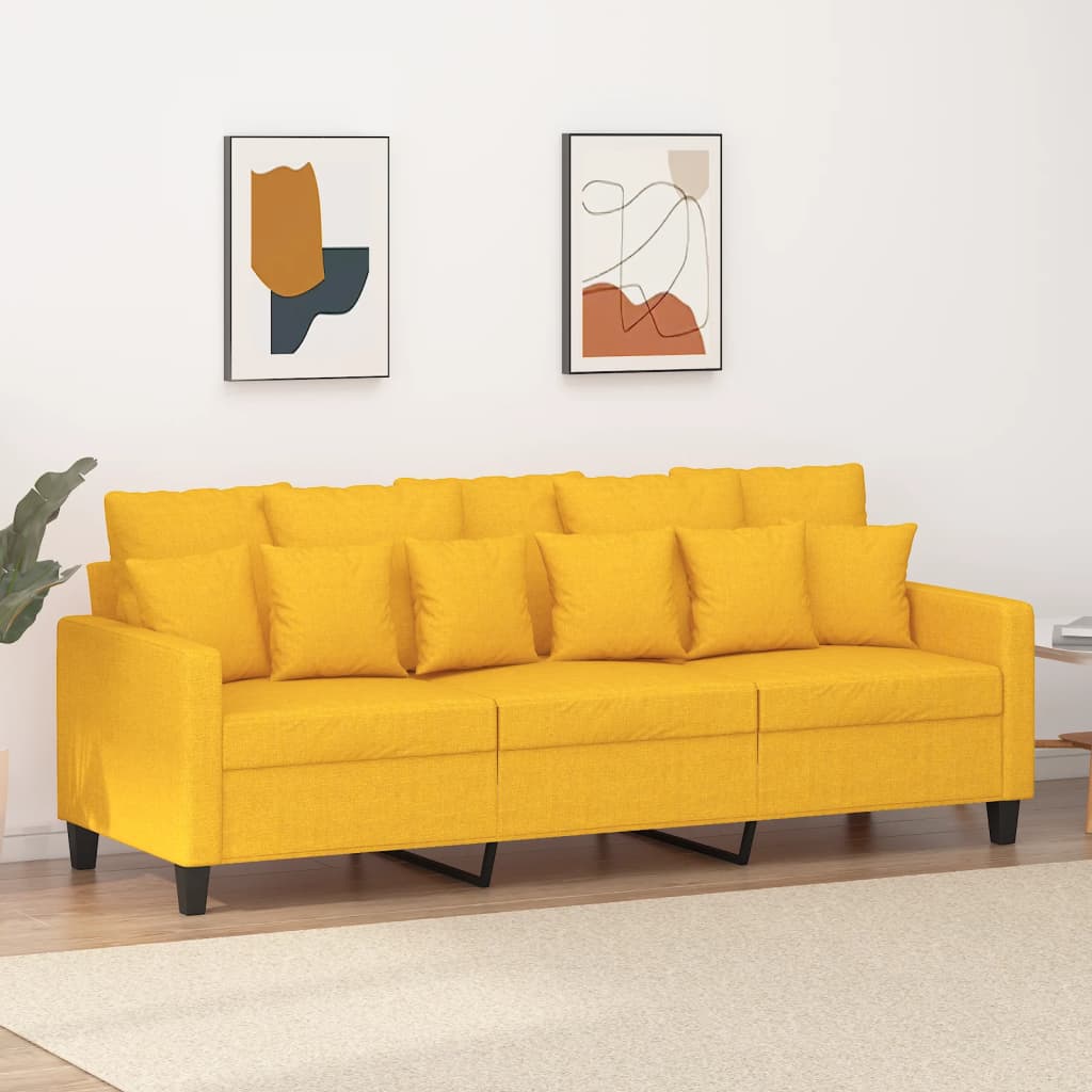 vidaXL Fauteuil 60 cm stof donkergrijs