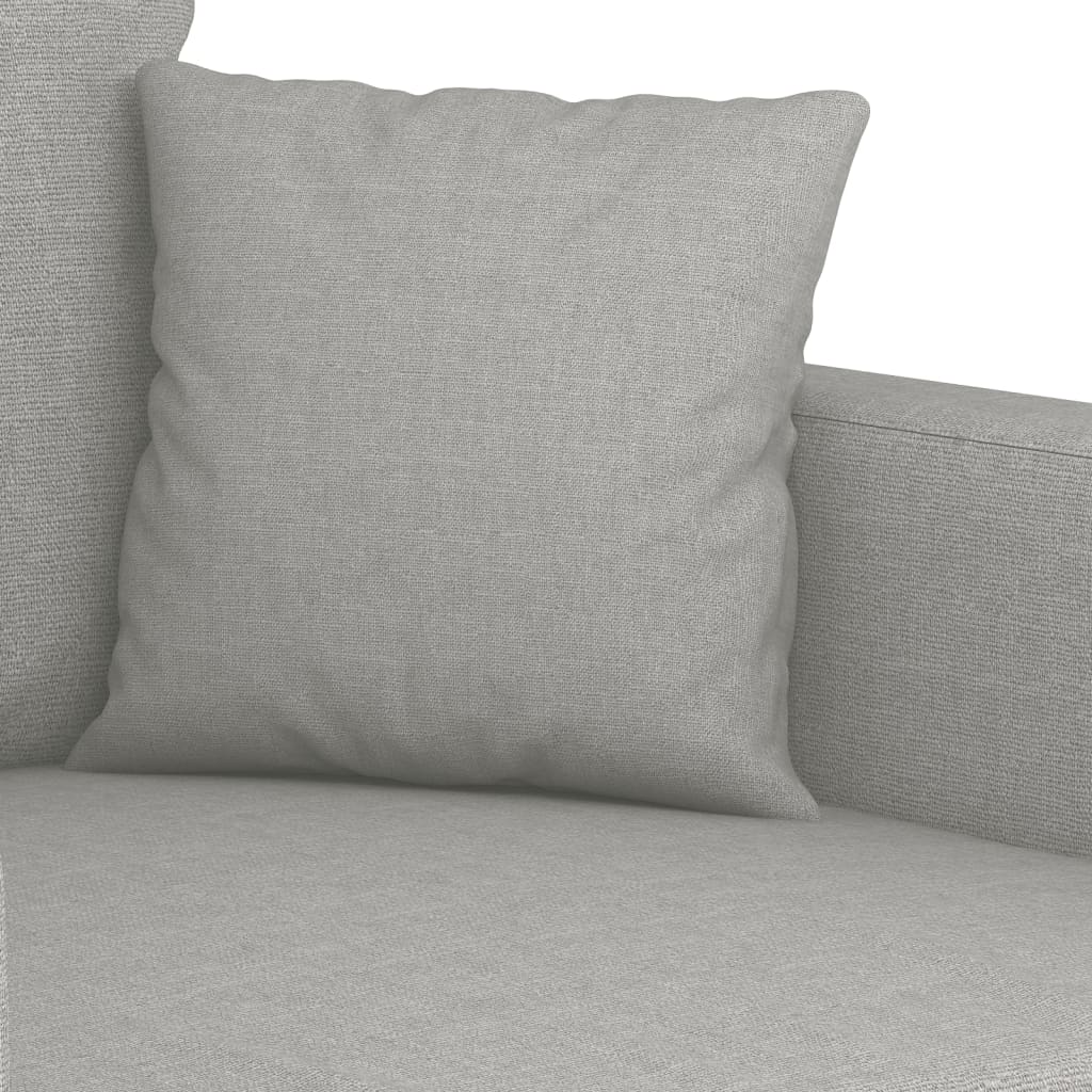 vidaXL Fauteuil 60 cm stof donkergrijs