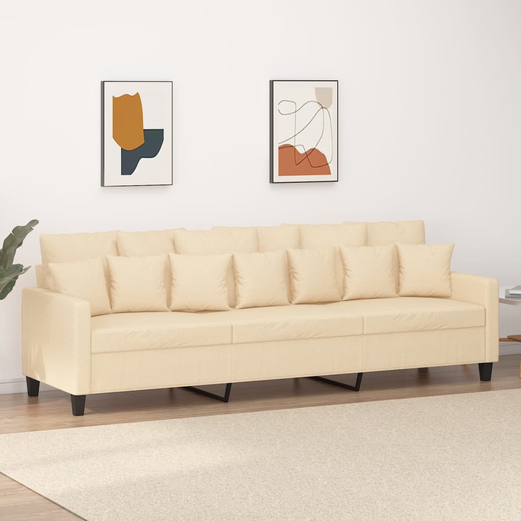 vidaXL Fauteuil 60 cm stof donkergrijs