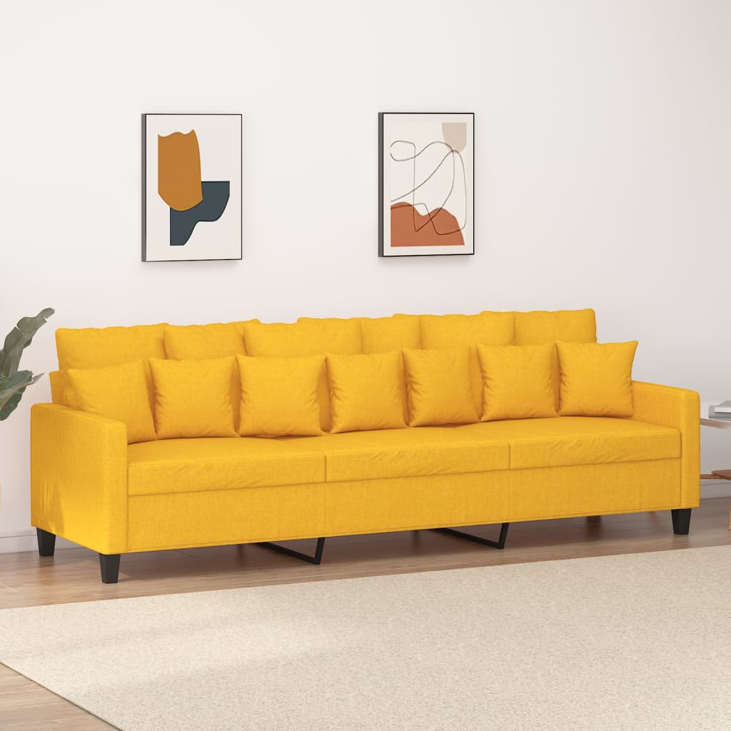 vidaXL Fauteuil 60 cm stof donkergrijs
