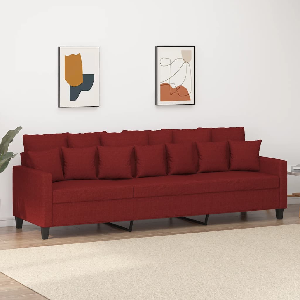 vidaXL Fauteuil 60 cm stof donkergrijs