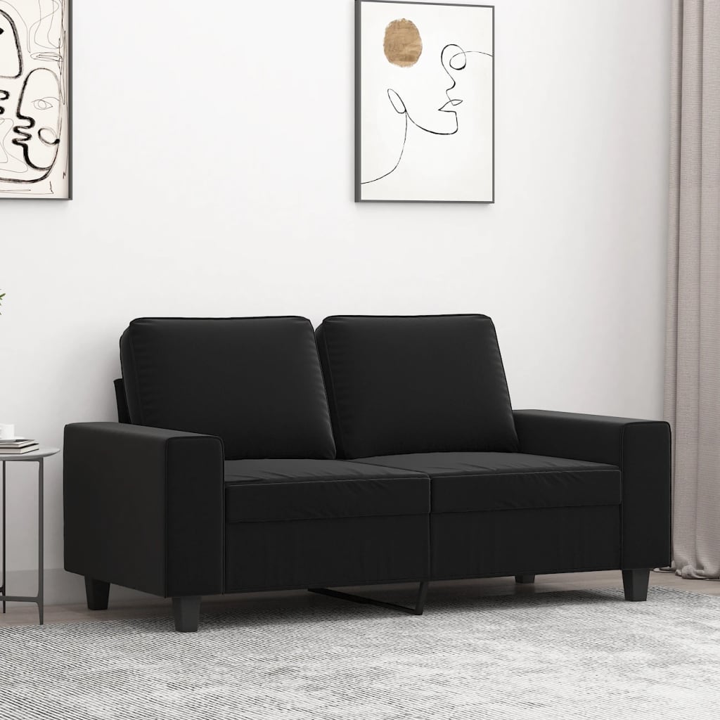 vidaXL Fauteuil 60 cm microvezelstof lichtgrijs