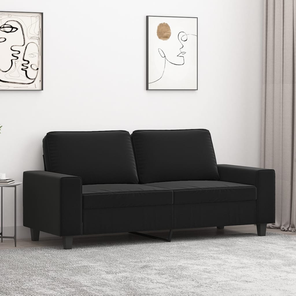 vidaXL Fauteuil 60 cm microvezelstof lichtgrijs