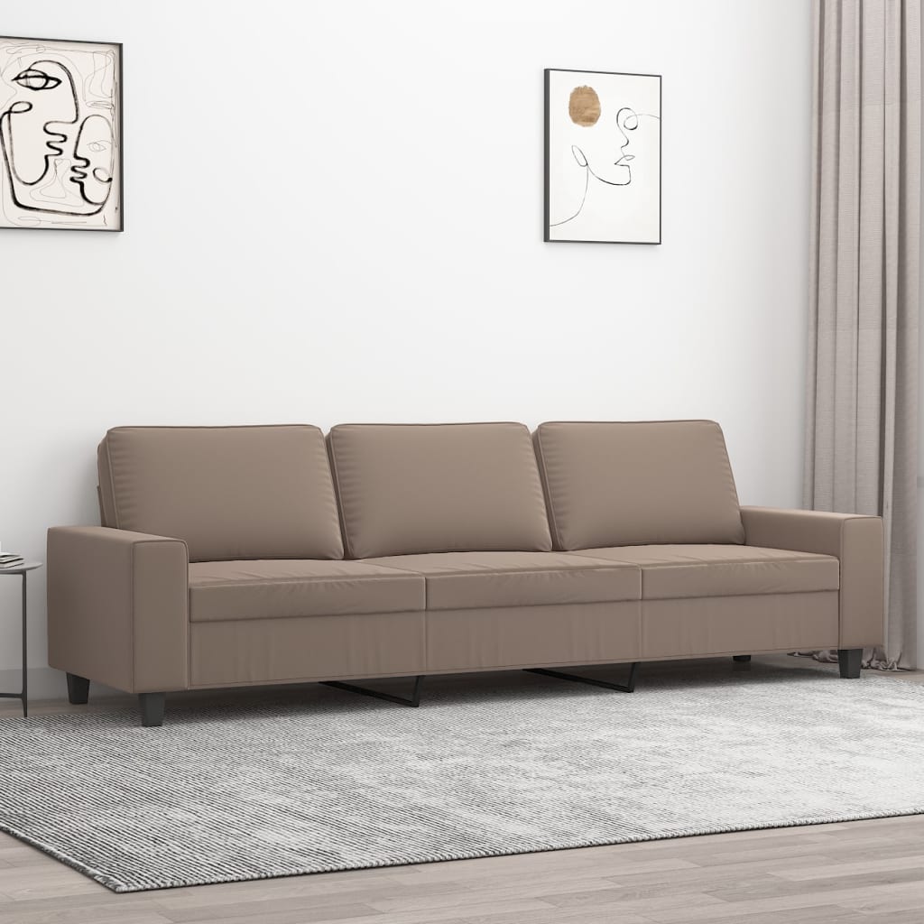 vidaXL Fauteuil 60 cm microvezelstof lichtgrijs